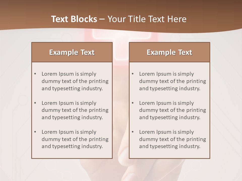 Rescue Holography Computer PowerPoint Template