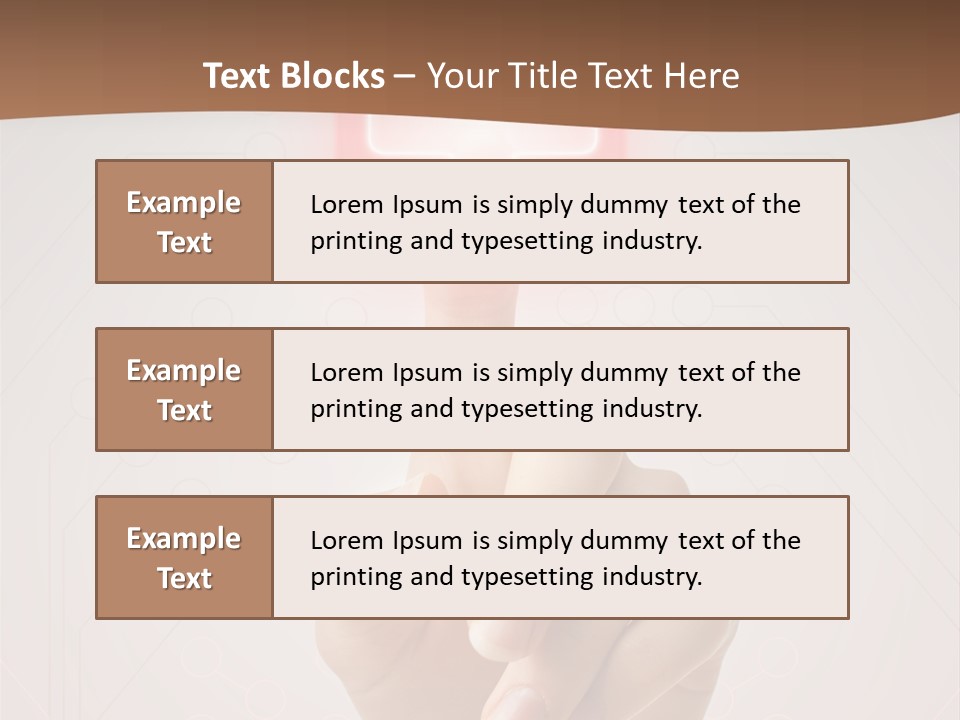 Rescue Holography Computer PowerPoint Template