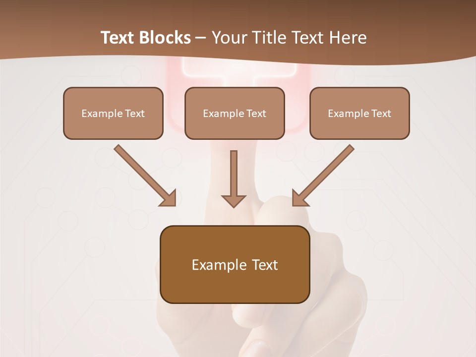 Rescue Holography Computer PowerPoint Template