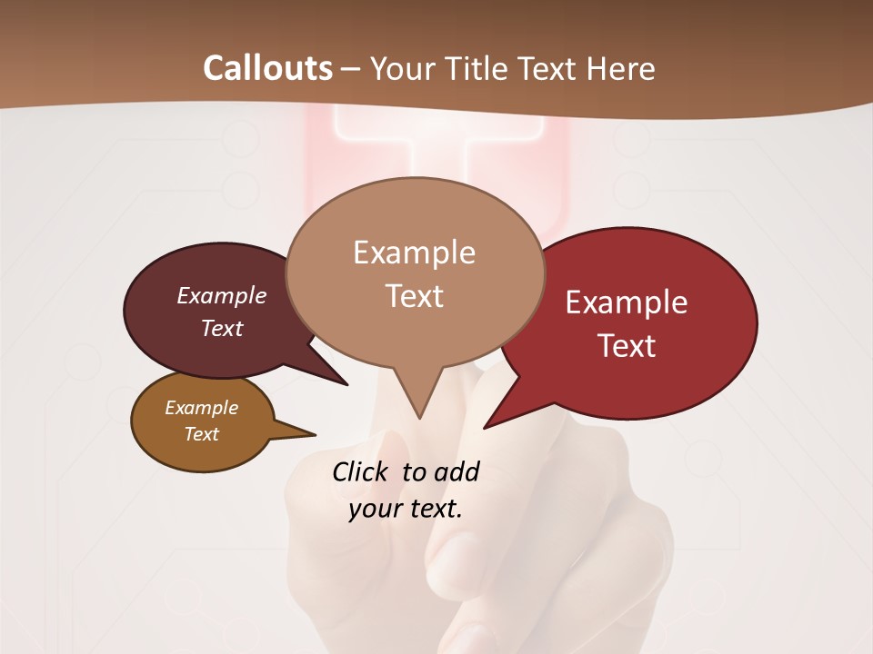 Rescue Holography Computer PowerPoint Template