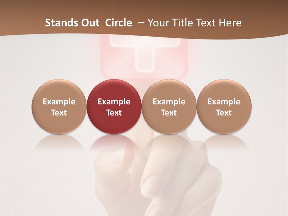 Rescue Holography Computer PowerPoint Template