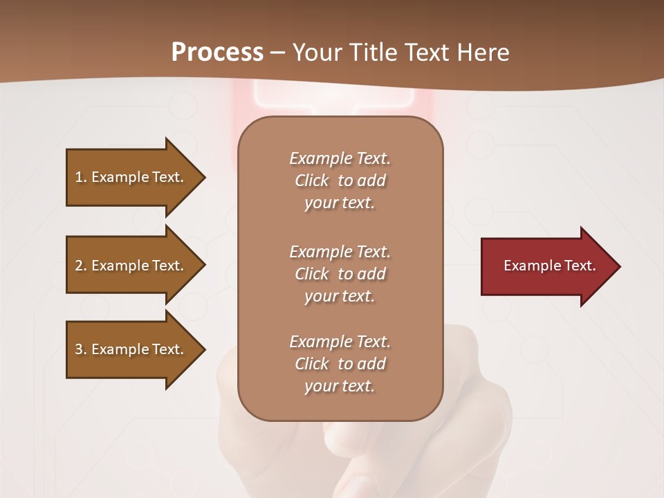 Rescue Holography Computer PowerPoint Template