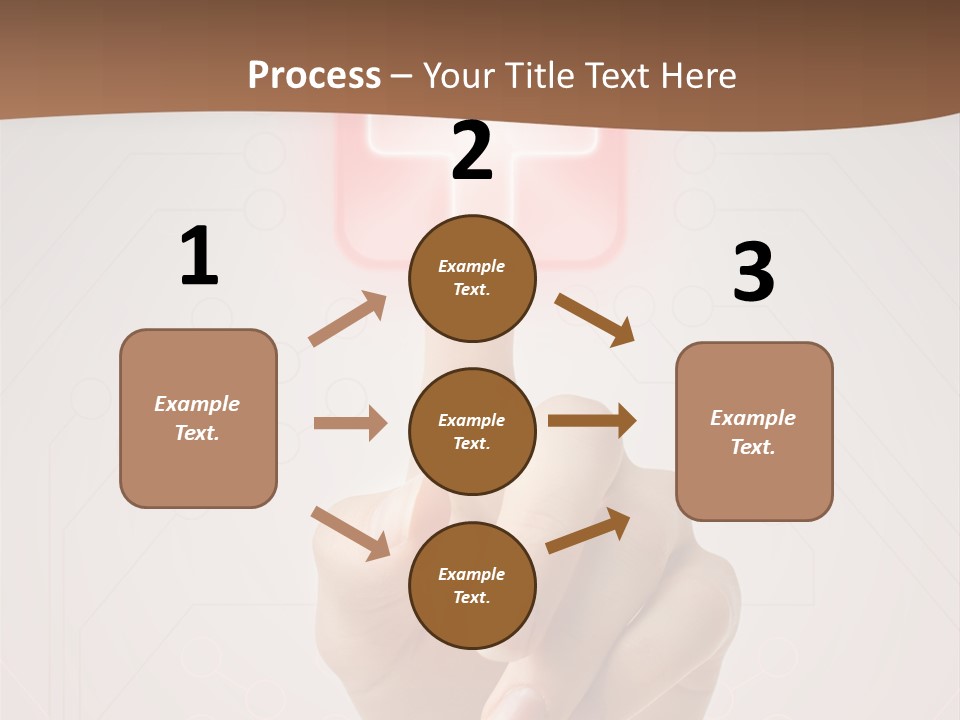 Rescue Holography Computer PowerPoint Template