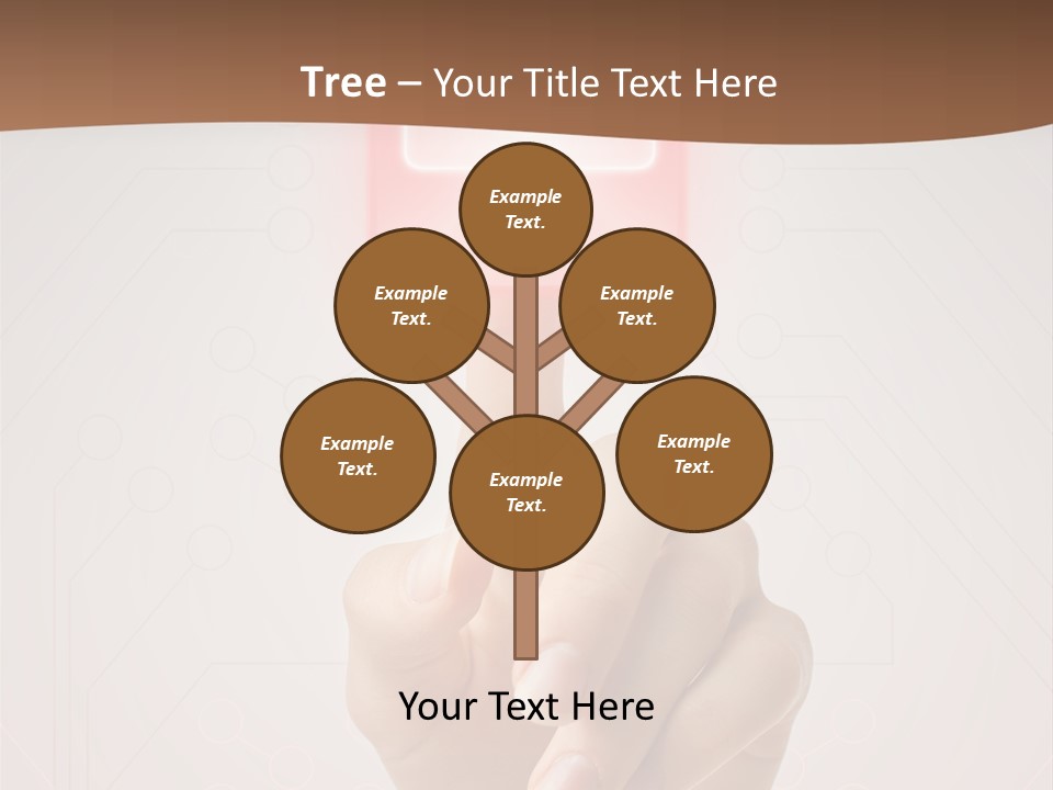 Rescue Holography Computer PowerPoint Template