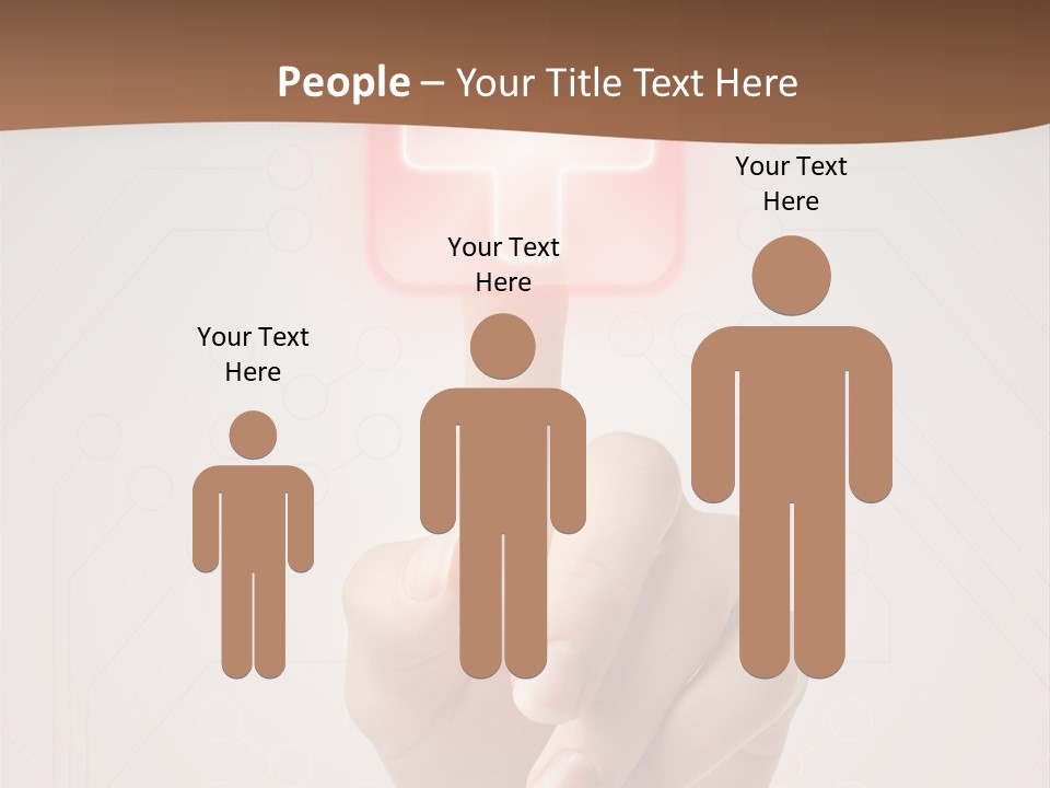 Rescue Holography Computer PowerPoint Template