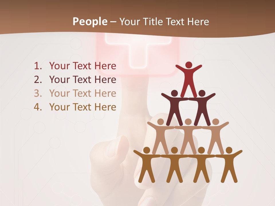 Rescue Holography Computer PowerPoint Template