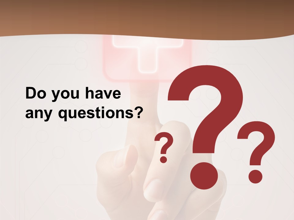 Rescue Holography Computer PowerPoint Template