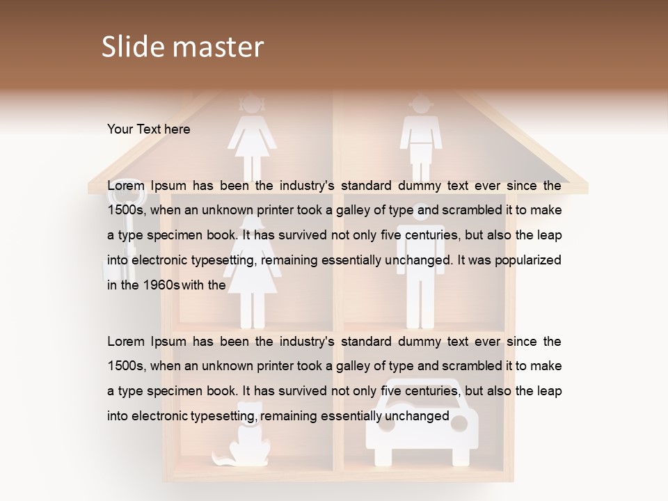 Section Home Housing PowerPoint Template