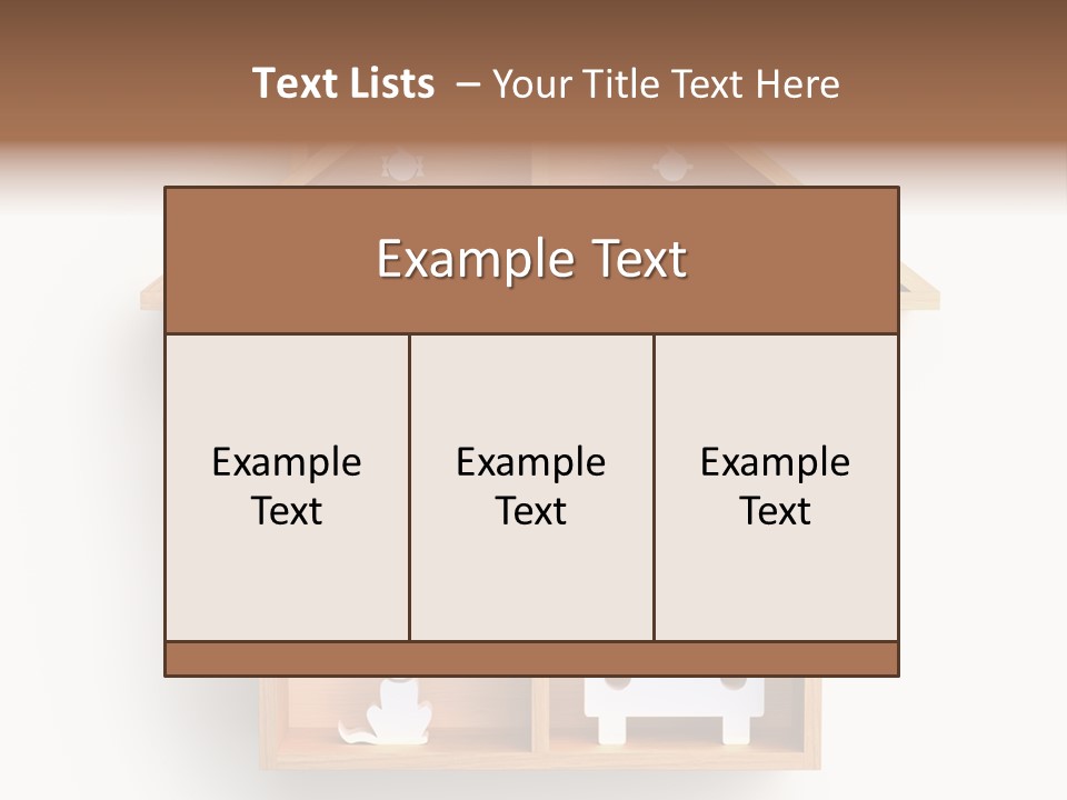 Section Home Housing PowerPoint Template