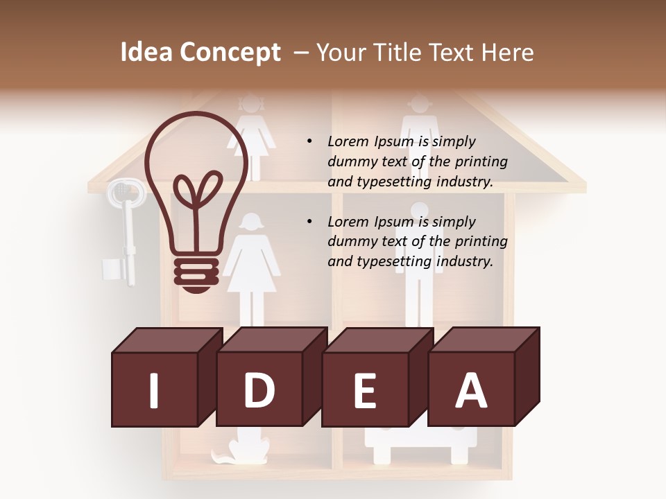 Section Home Housing PowerPoint Template