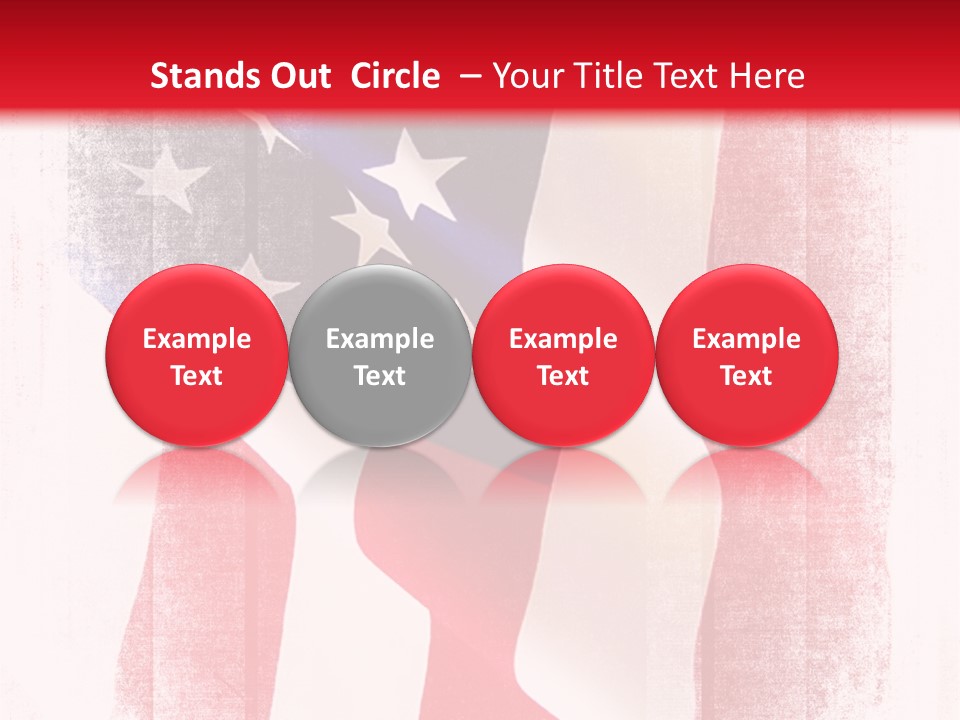Day Symbol Democracy PowerPoint Template