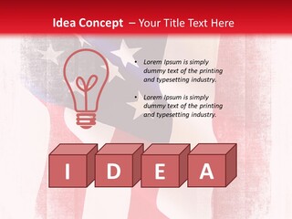 Day Symbol Democracy PowerPoint Template