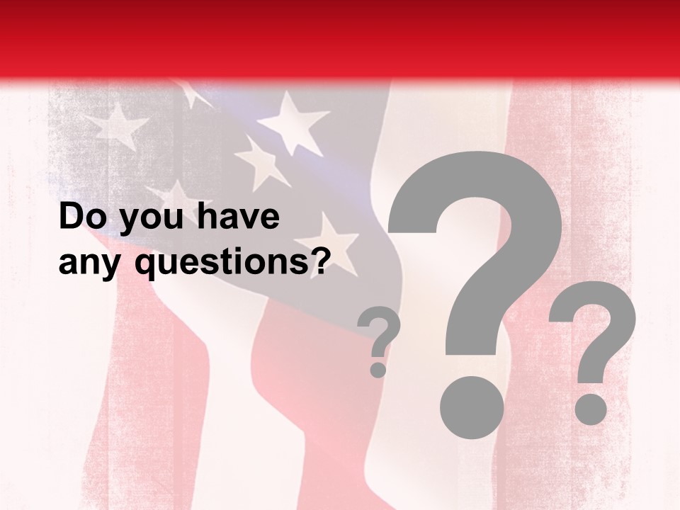 Day Symbol Democracy PowerPoint Template