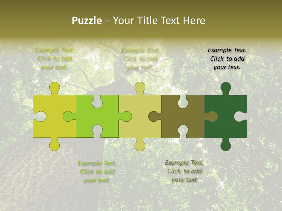 Trailway Landscape Color PowerPoint Template