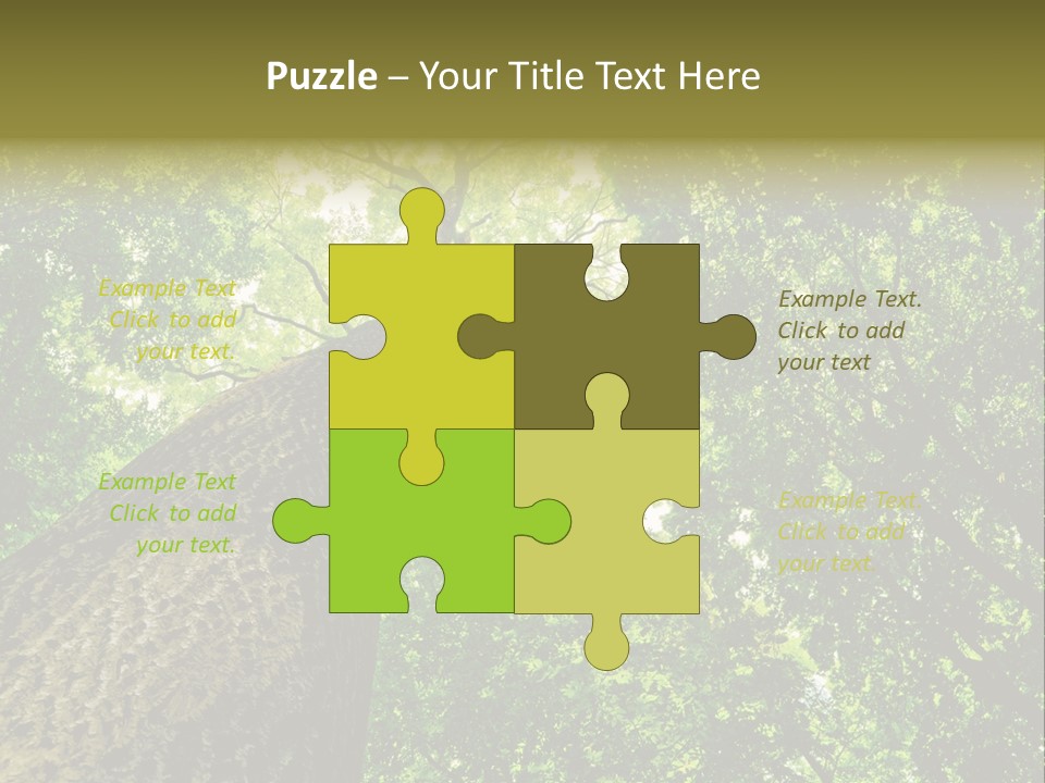 Trailway Landscape Color PowerPoint Template