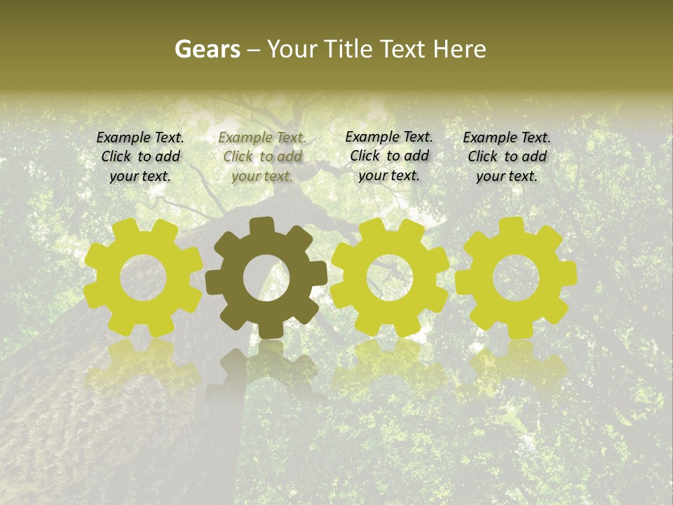 Trailway Landscape Color PowerPoint Template