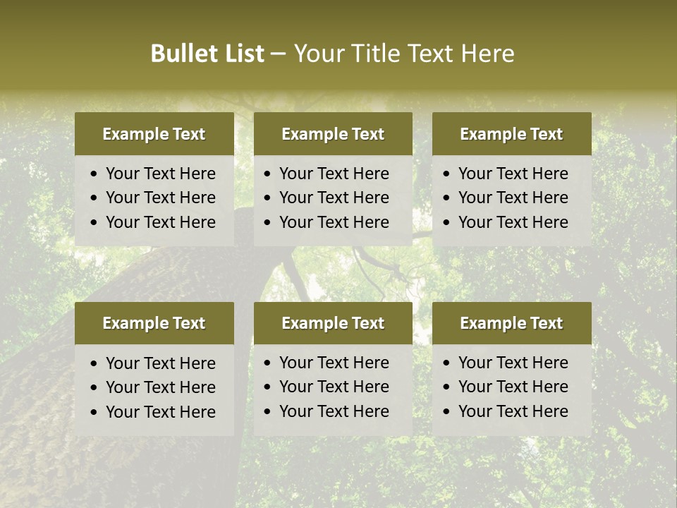 Trailway Landscape Color PowerPoint Template