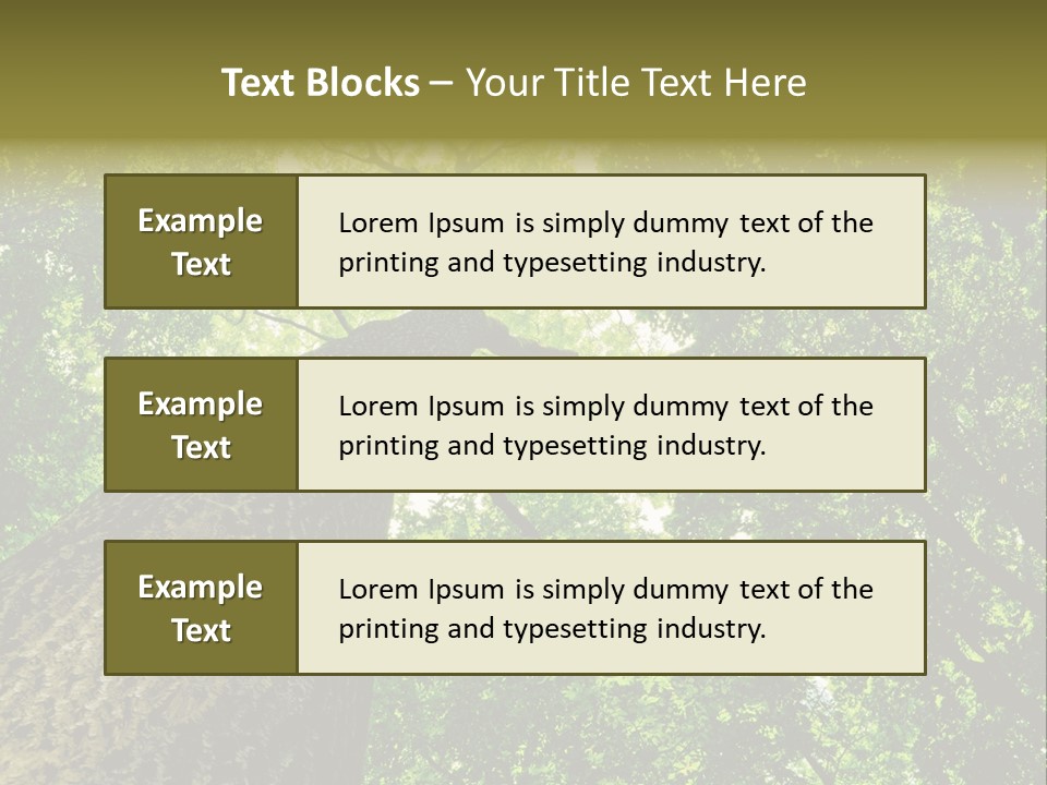 Trailway Landscape Color PowerPoint Template