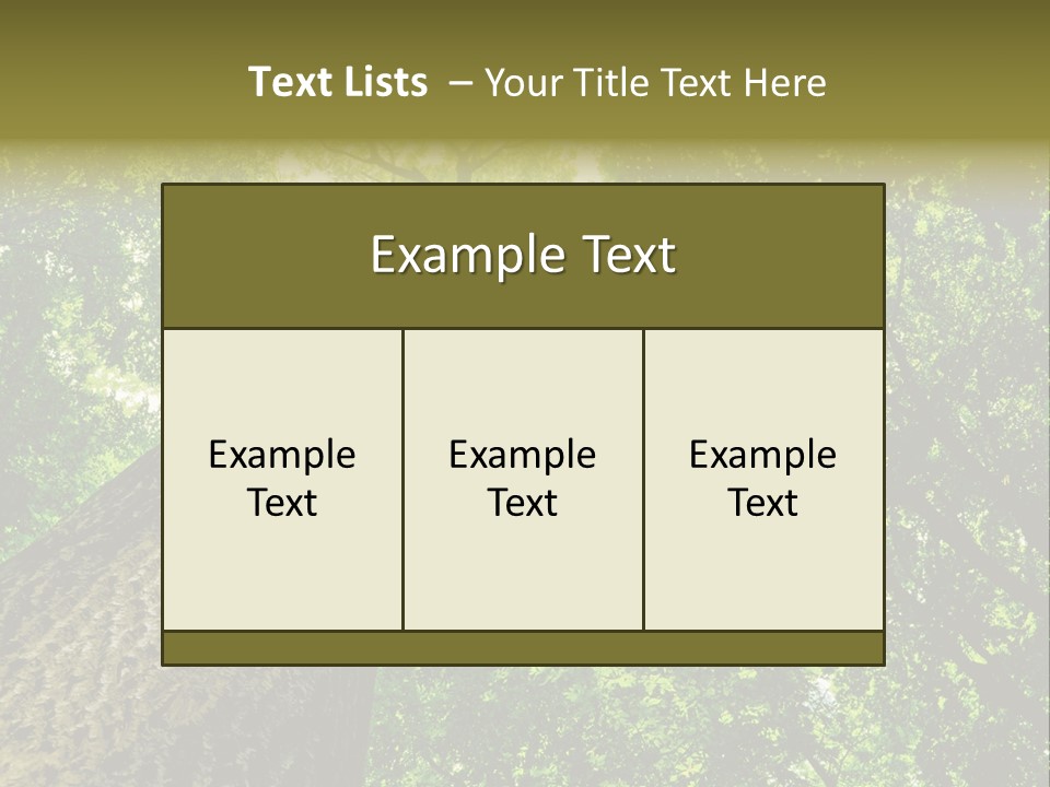 Trailway Landscape Color PowerPoint Template