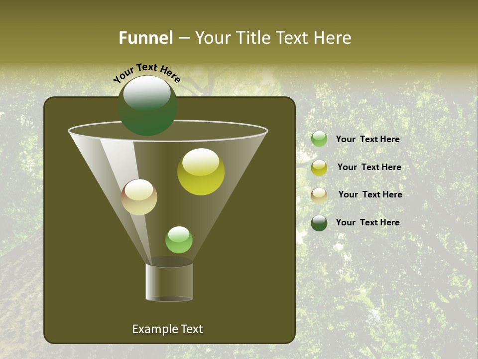Trailway Landscape Color PowerPoint Template