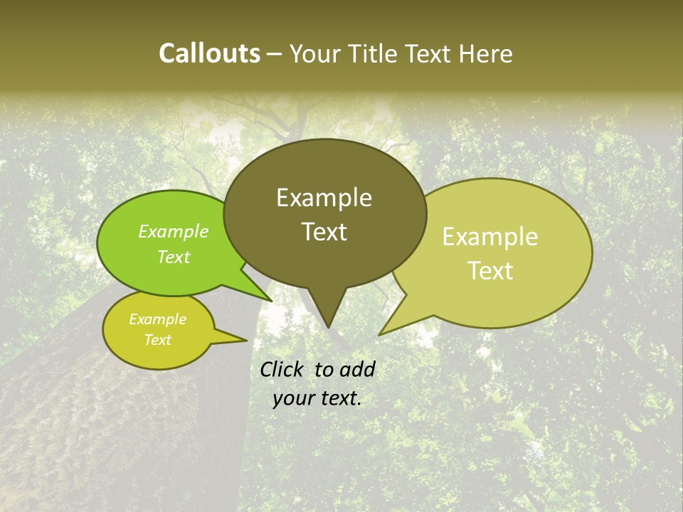 Trailway Landscape Color PowerPoint Template