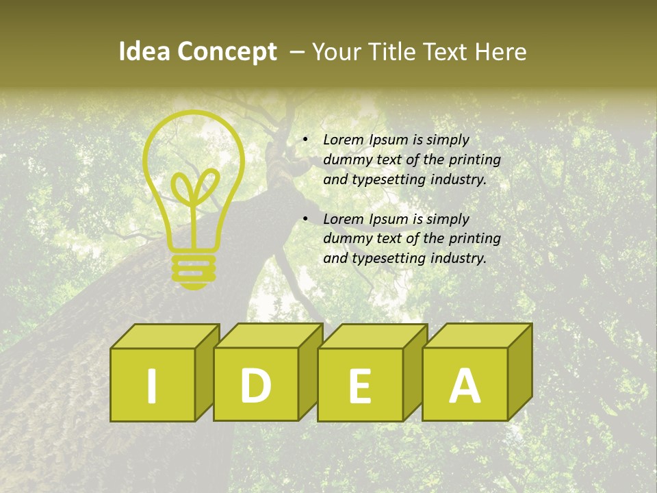 Trailway Landscape Color PowerPoint Template