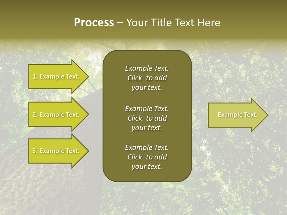 Trailway Landscape Color PowerPoint Template