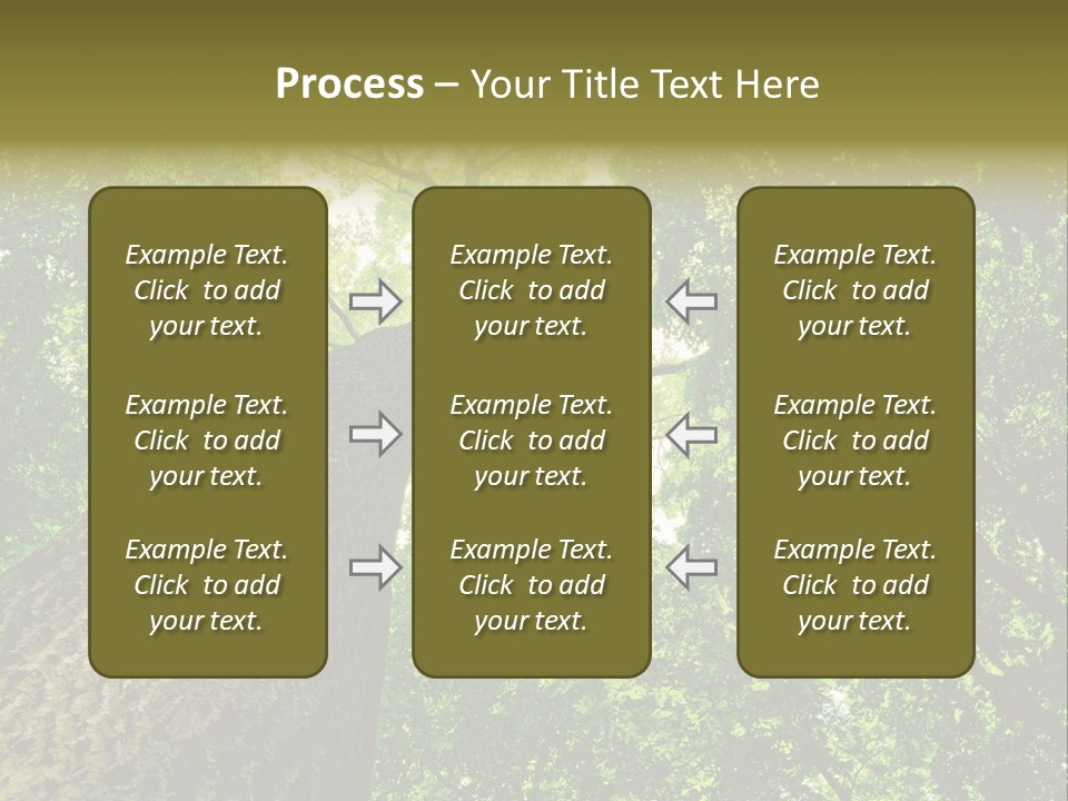 Trailway Landscape Color PowerPoint Template
