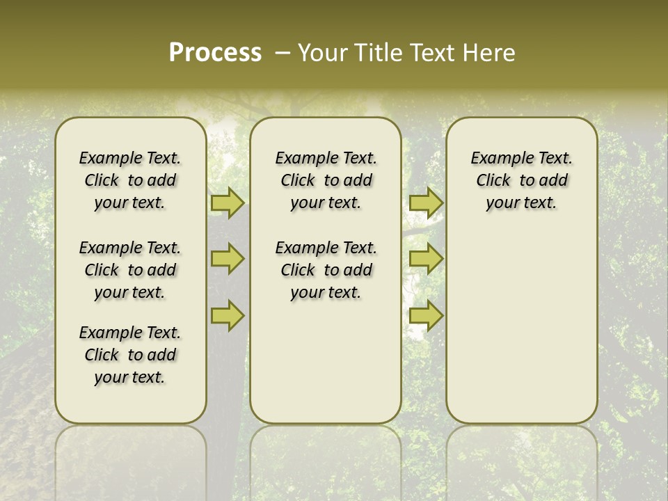Trailway Landscape Color PowerPoint Template