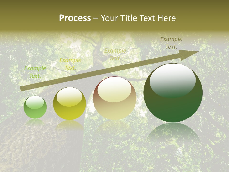 Trailway Landscape Color PowerPoint Template
