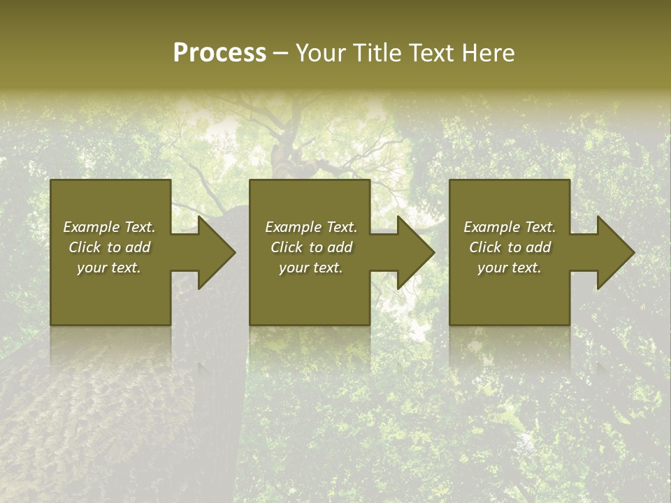 Trailway Landscape Color PowerPoint Template