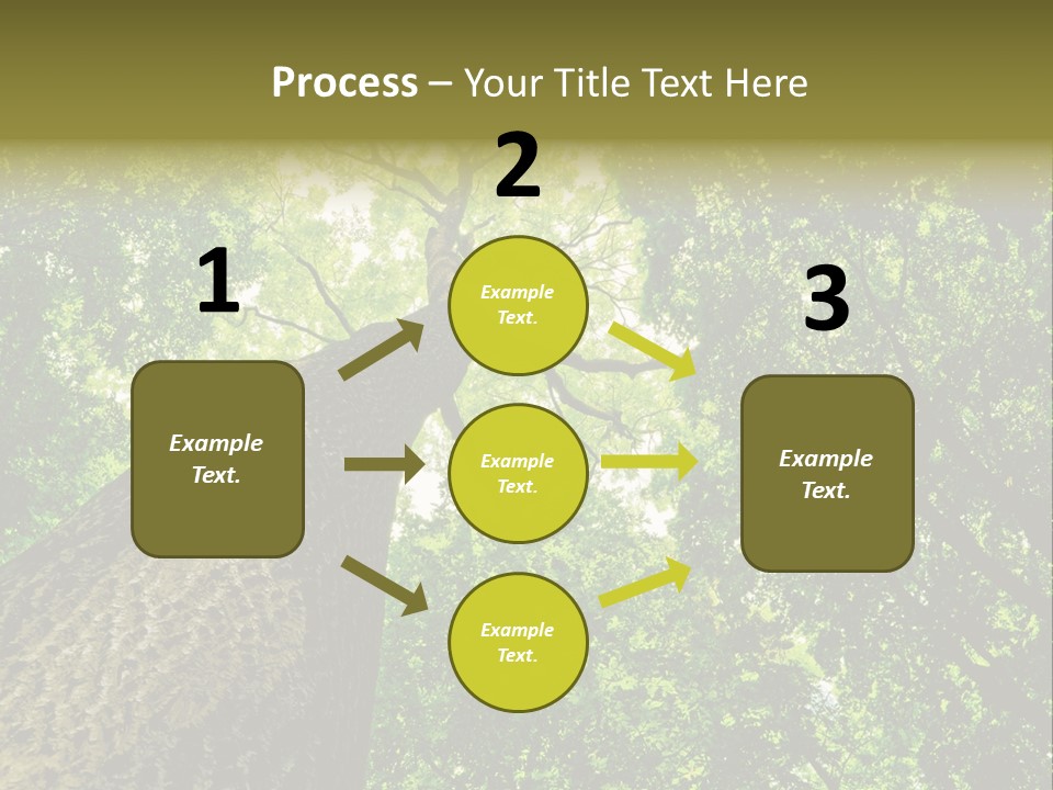Trailway Landscape Color PowerPoint Template
