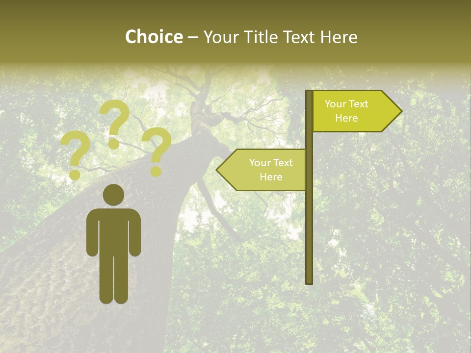 Trailway Landscape Color PowerPoint Template