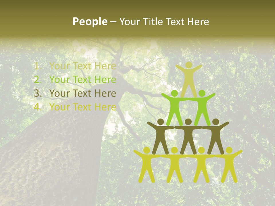 Trailway Landscape Color PowerPoint Template