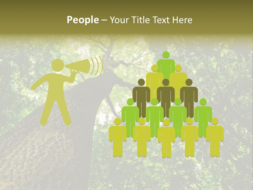 Trailway Landscape Color PowerPoint Template