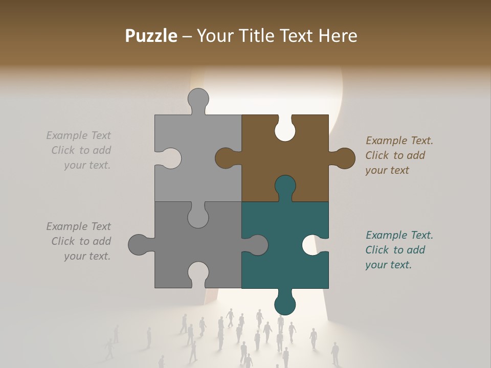 Escape Tiny Travel PowerPoint Template