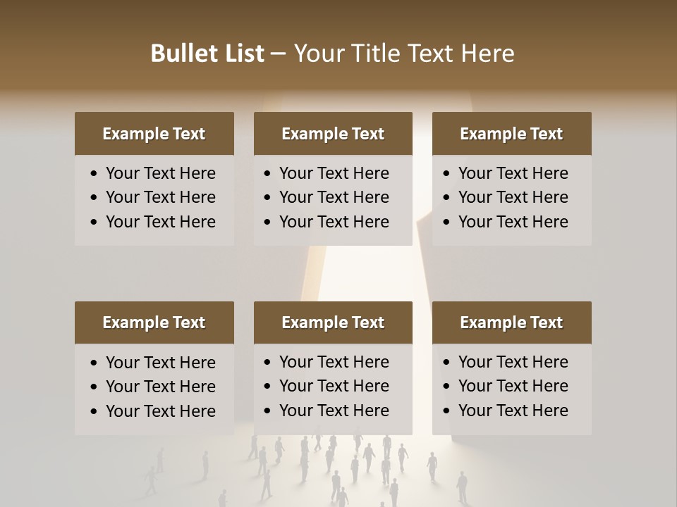 Escape Tiny Travel PowerPoint Template