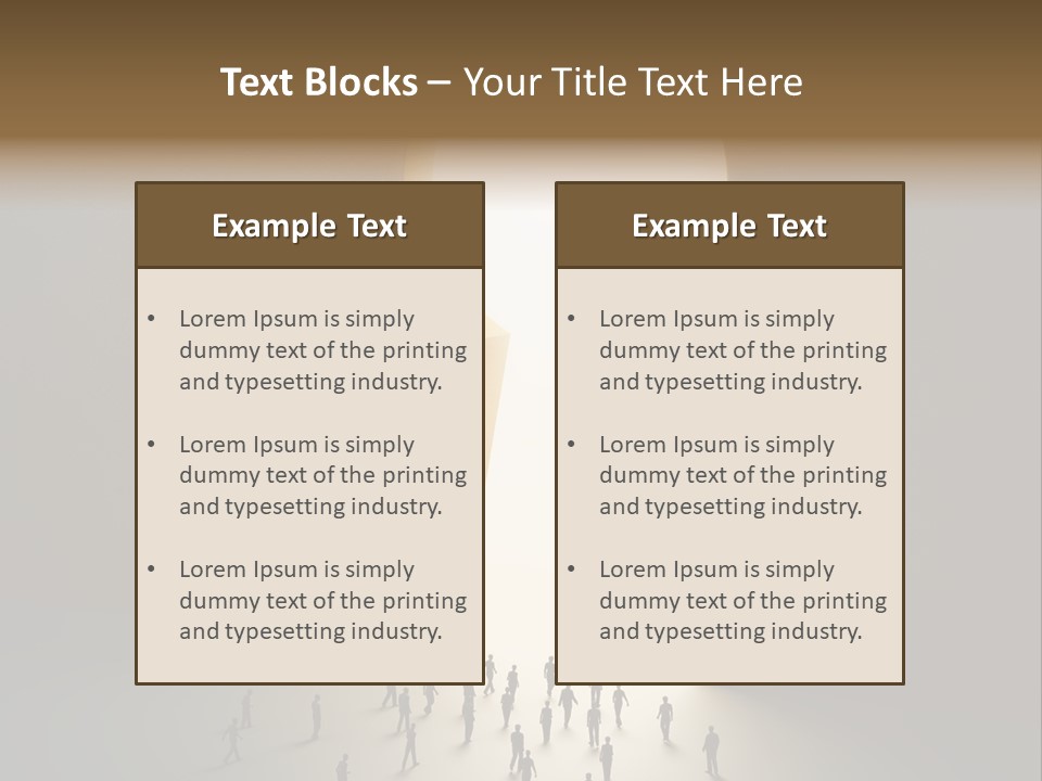 Escape Tiny Travel PowerPoint Template
