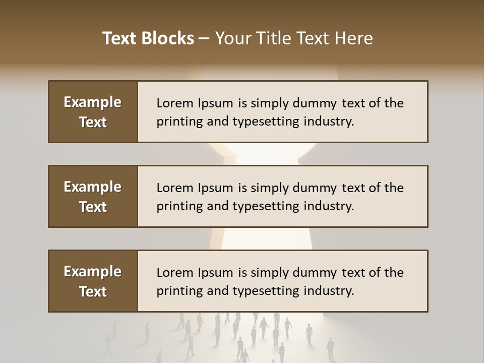 Escape Tiny Travel PowerPoint Template