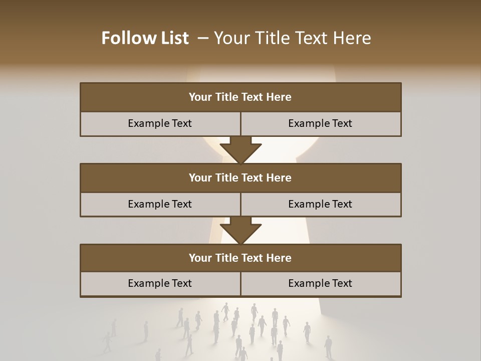 Escape Tiny Travel PowerPoint Template