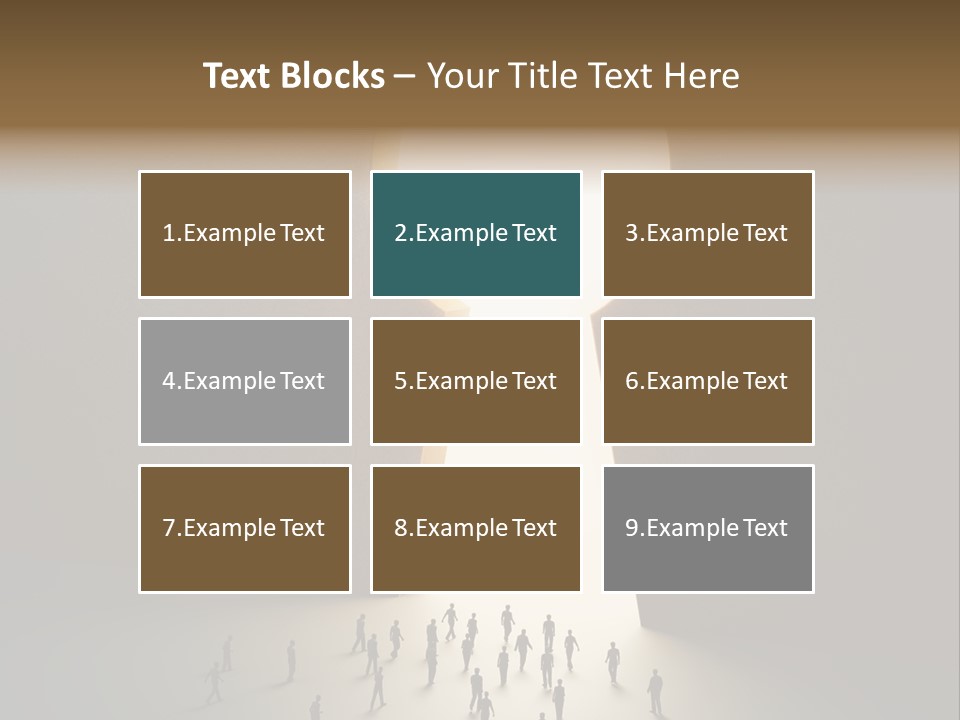 Escape Tiny Travel PowerPoint Template