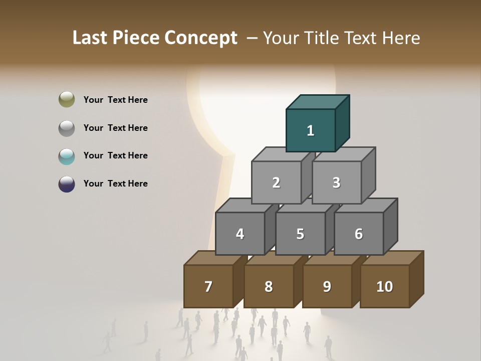 Escape Tiny Travel PowerPoint Template
