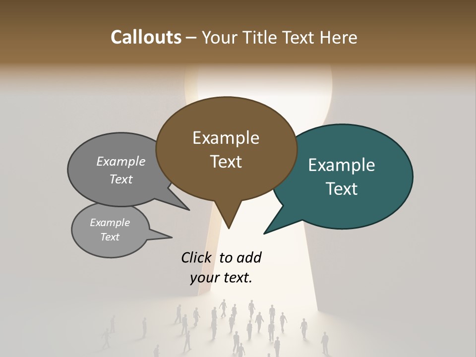 Escape Tiny Travel PowerPoint Template