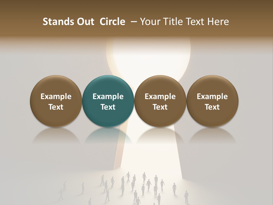 Escape Tiny Travel PowerPoint Template