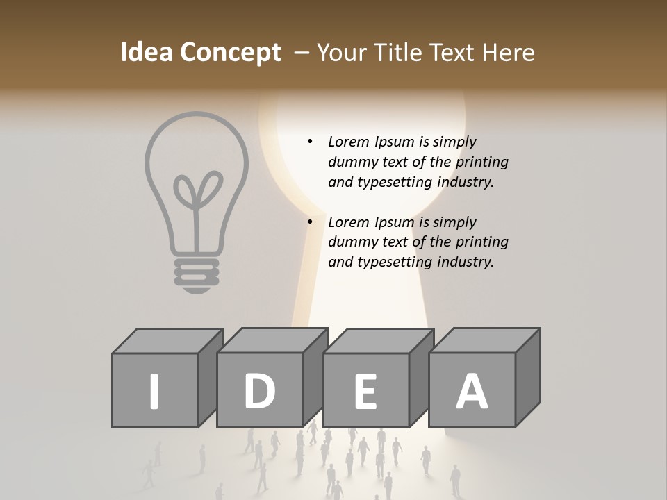 Escape Tiny Travel PowerPoint Template