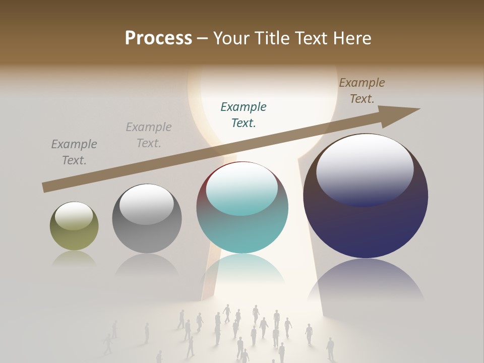 Escape Tiny Travel PowerPoint Template