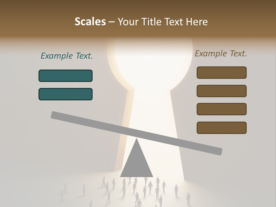Escape Tiny Travel PowerPoint Template