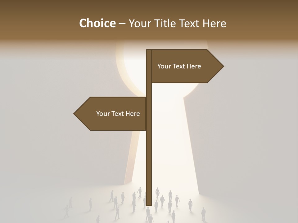 Escape Tiny Travel PowerPoint Template
