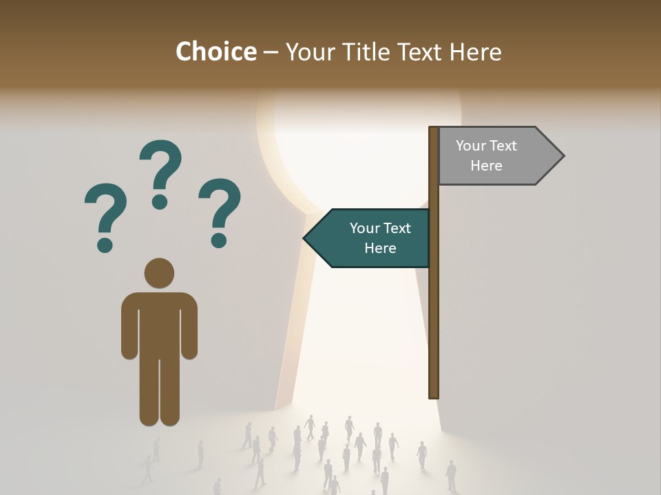 Escape Tiny Travel PowerPoint Template