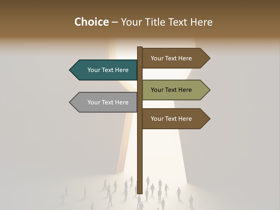 Escape Tiny Travel PowerPoint Template